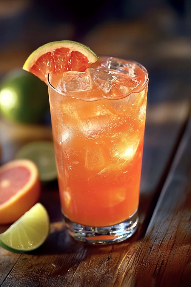 Virgin Paloma with Grapefruit and Lime for a Zesty Punch