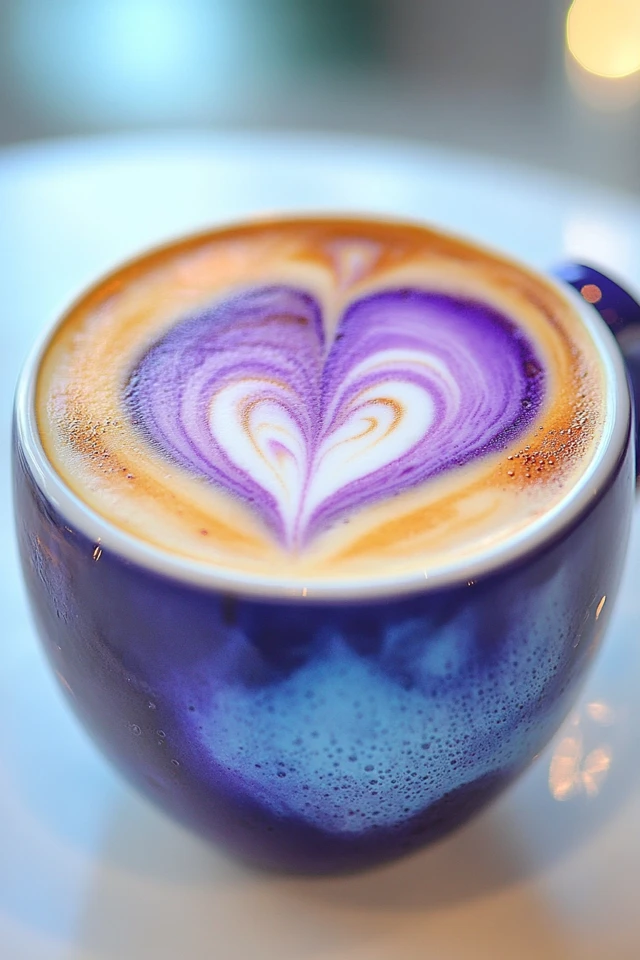 Lavender Honey Latte for a Soothing Morning Start