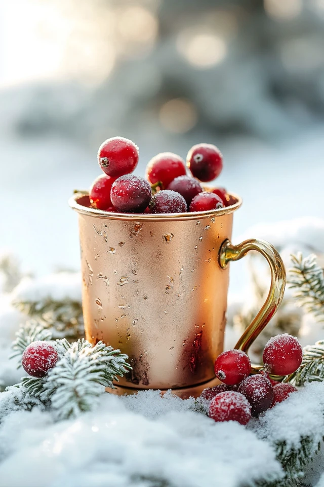 Cranberry Ginger Mule: The Festive Drink Everyone Will Love