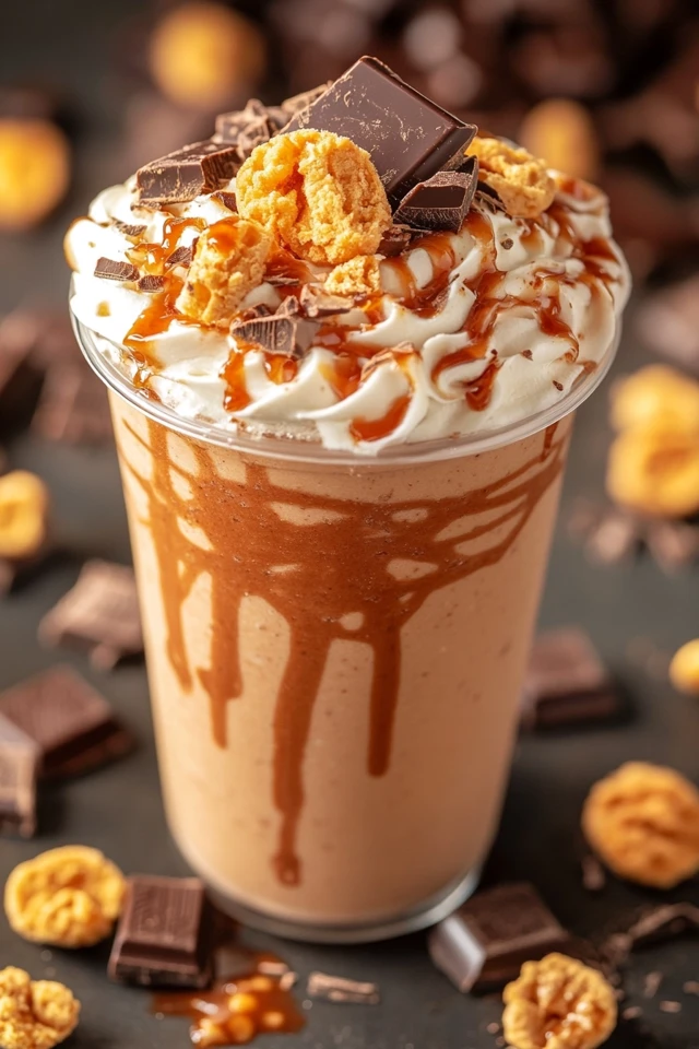 Peanut Butter Chocolate Protein Shake for Chocoholics