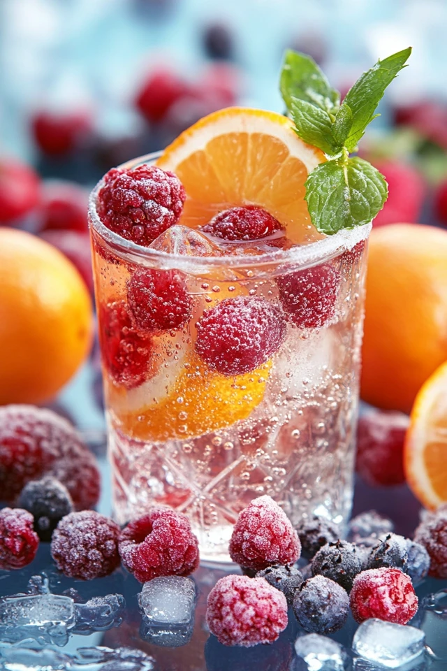 Summer Rosé Sangria with Fresh Berries and Citrus