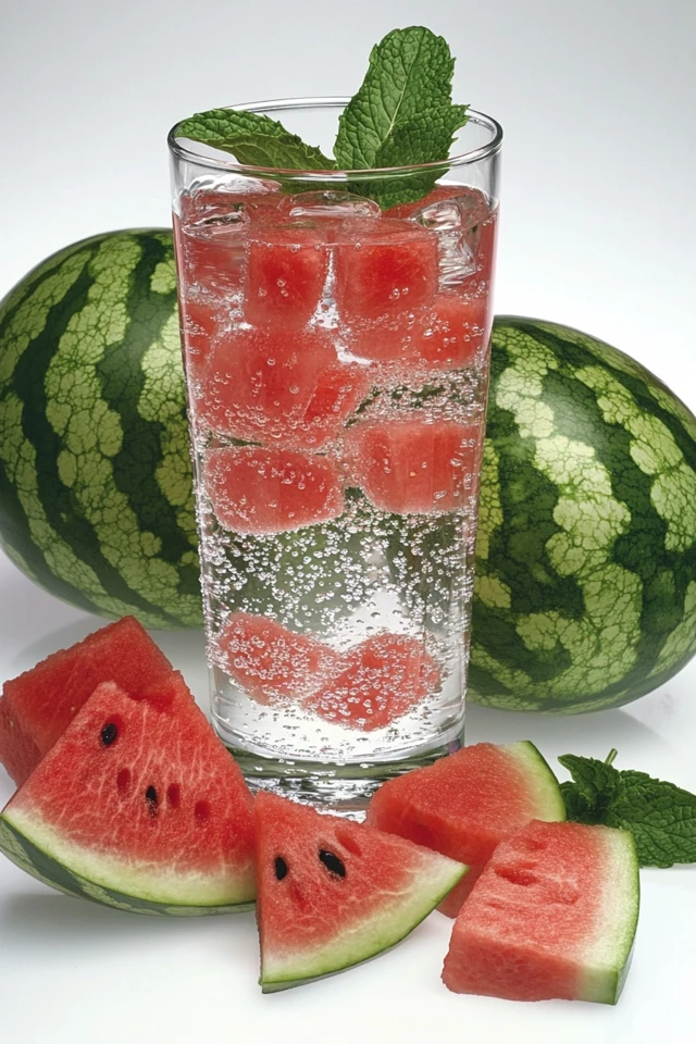 Watermelon Mint Infused Water: Refreshing and Cool