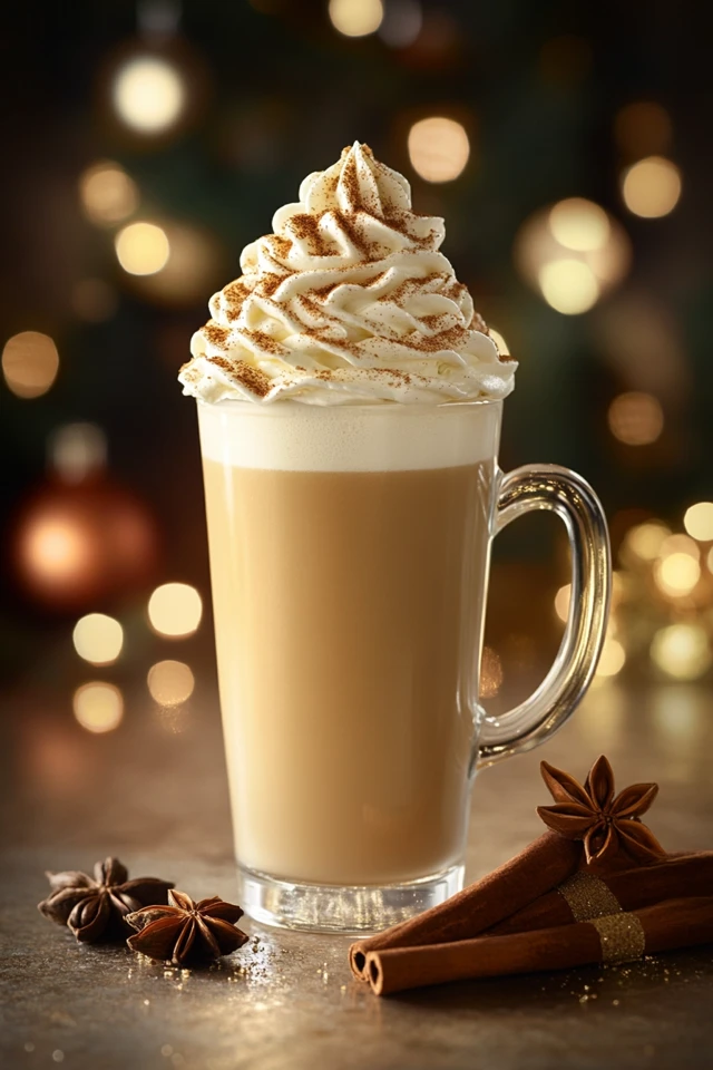 Eggnog Latte: A Creamy Holiday Comfort