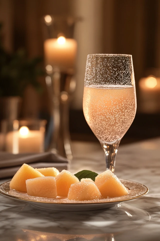 Sparkling Peach Bellini: Classic Elegance with a Fruity Twist