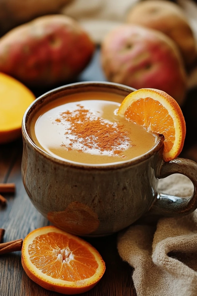 Sweet Potato Orange Juice: A Cozy, Vitamin-Rich Drink