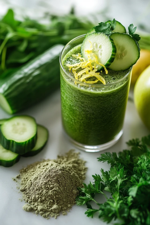 Green Detox Protein Shake: A Refreshing Cleanse in a Glass