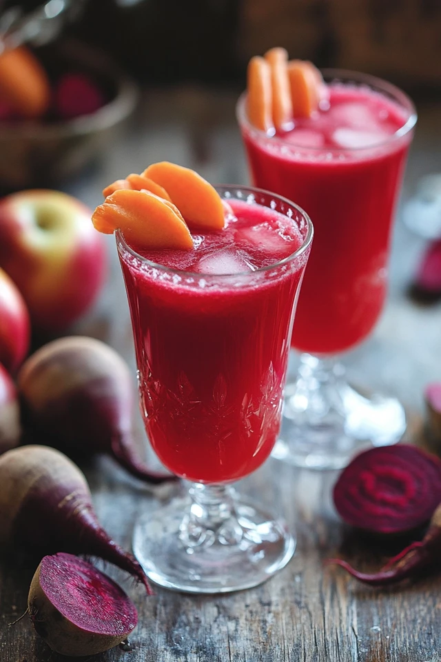 Carrot Apple Beet Juice: A Vitamin-Packed Power Drink