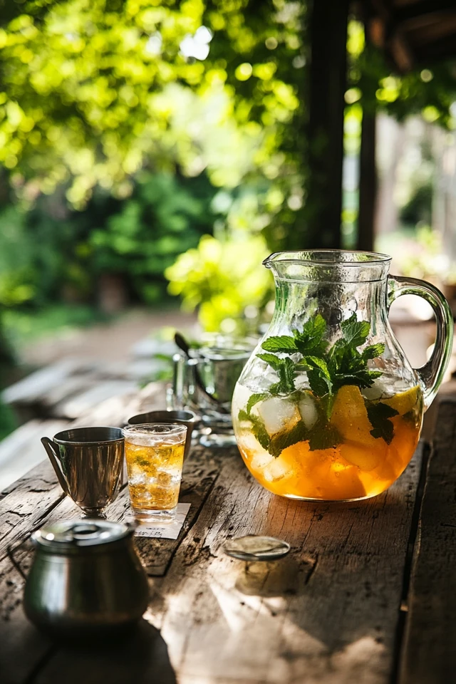 Mint Julep Punch: A Refreshing, Minty Whiskey Cocktail