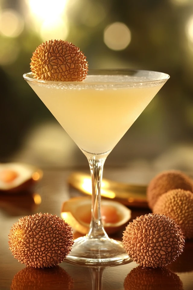 Lychee Martini: Exotic and Luxurious