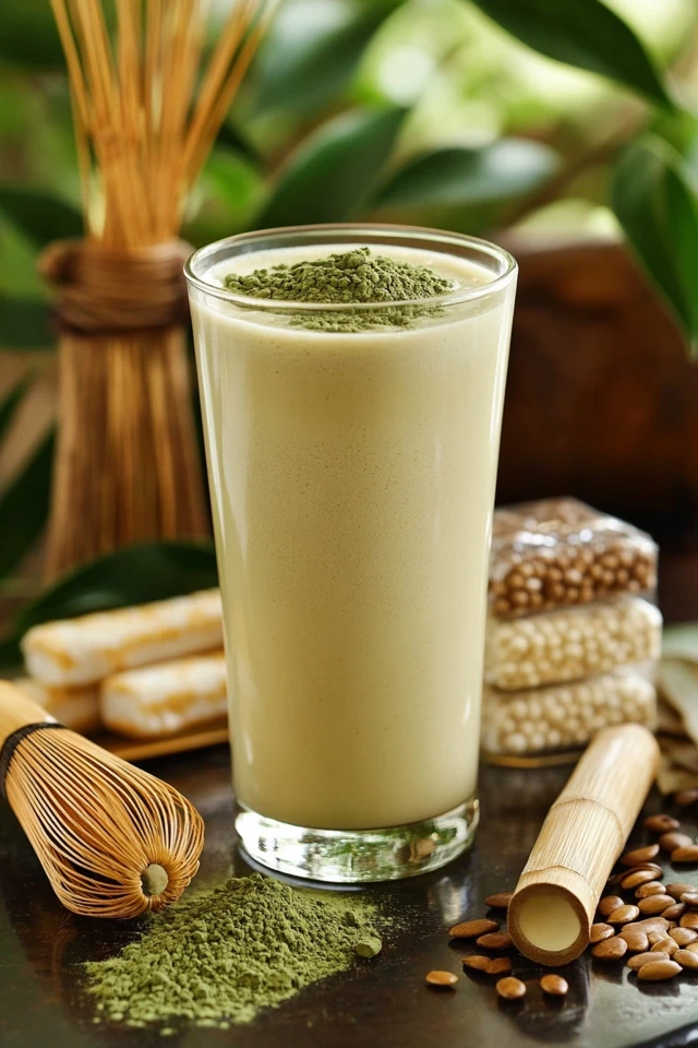 Matcha Green Tea Protein Shake: Energizing Green Goodness