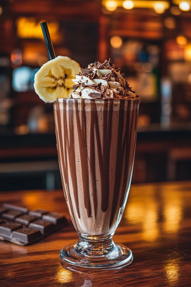 Chocolate Banana Protein Shake: A Decadent Dessert Drink