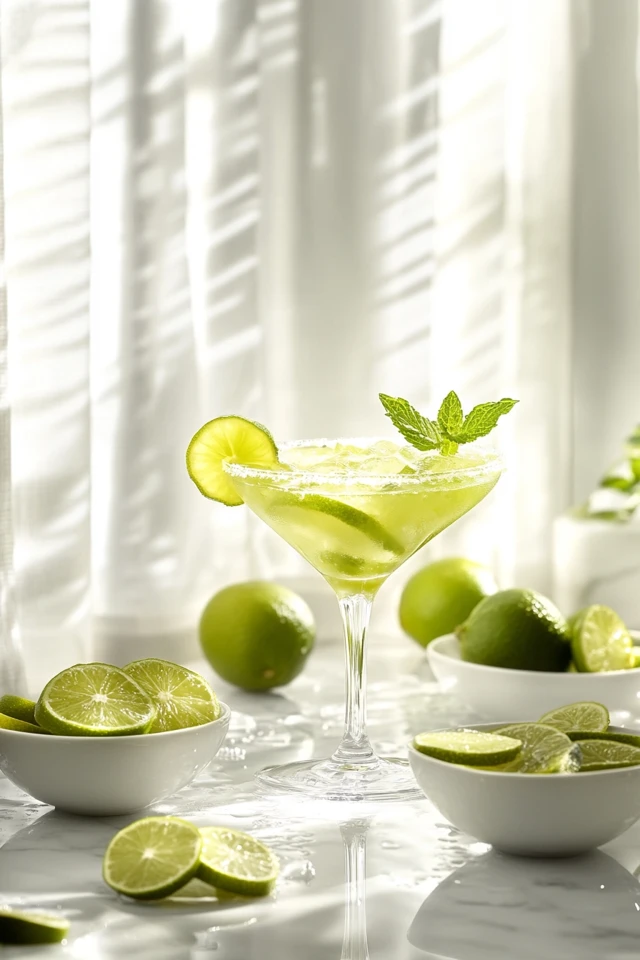 Kiwi Lime Daiquiri: A Tangy and Sweet Cocktail