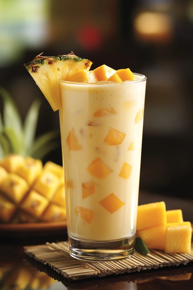 Pineapple Mango Protein Shake: Tropical Sweetness with a Protein Punch