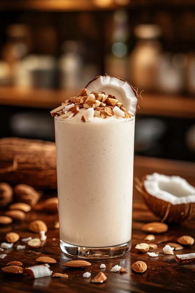 Coconut Almond Smoothie: A Creamy Nutty Delight