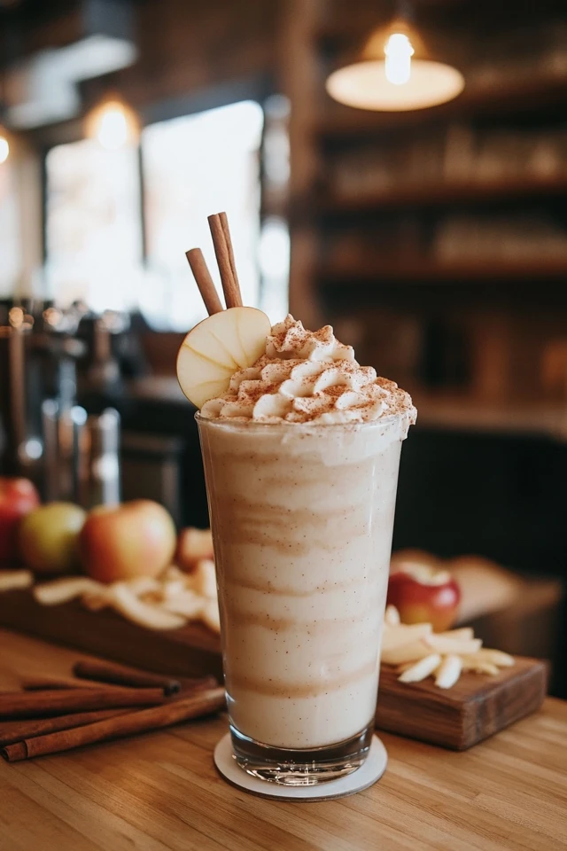 Apple Cinnamon Protein Shake: A Cozy and Energizing Treat