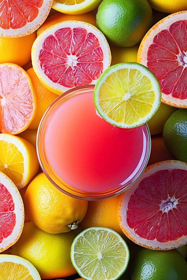 Grapefruit Lime Juice: A Tangy Citrus Explosion