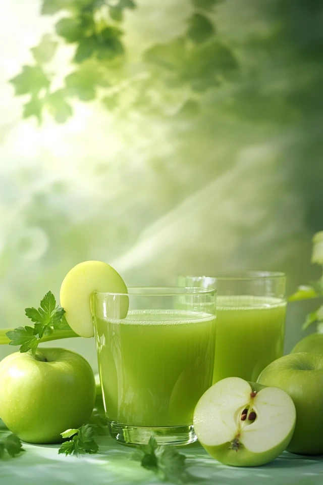 Celery Apple Juice: Green Goodness in Every Sip