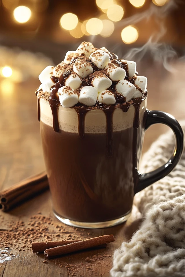 Hot Chocolate with Marshmallows: A Cozy Winter Drink