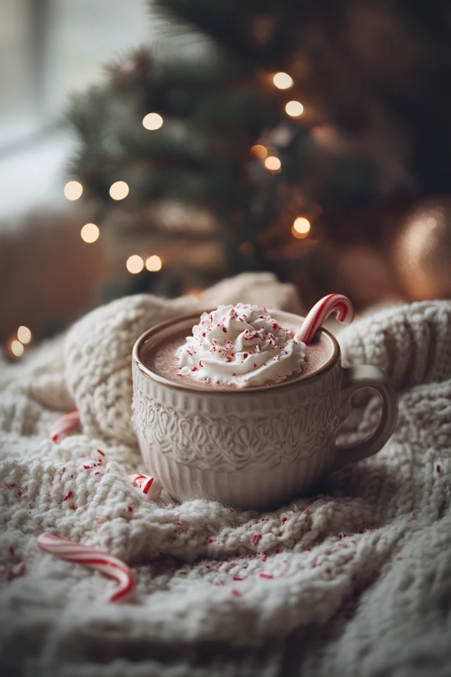 Candy Cane Hot Chocolate: A Peppermint Twist on a Classic