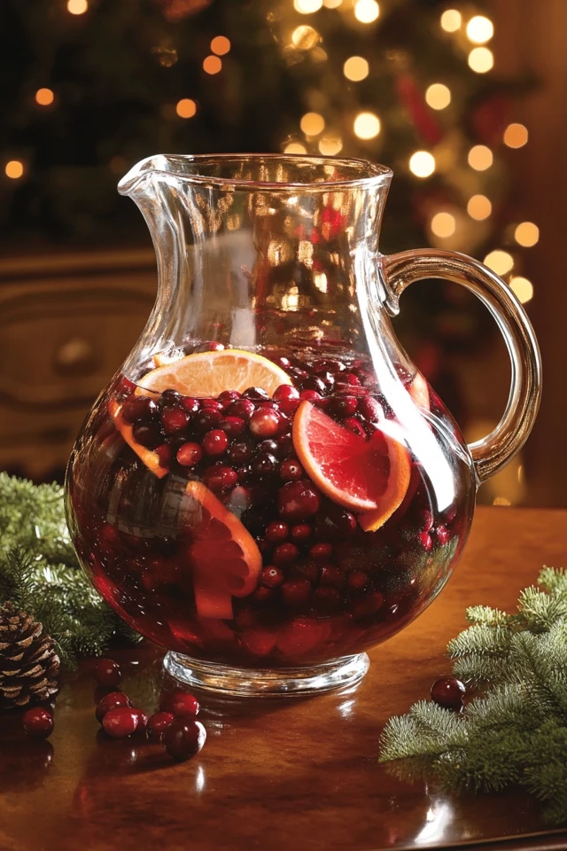 Christmas Sangria: A Fruity, Festive Wine Punch