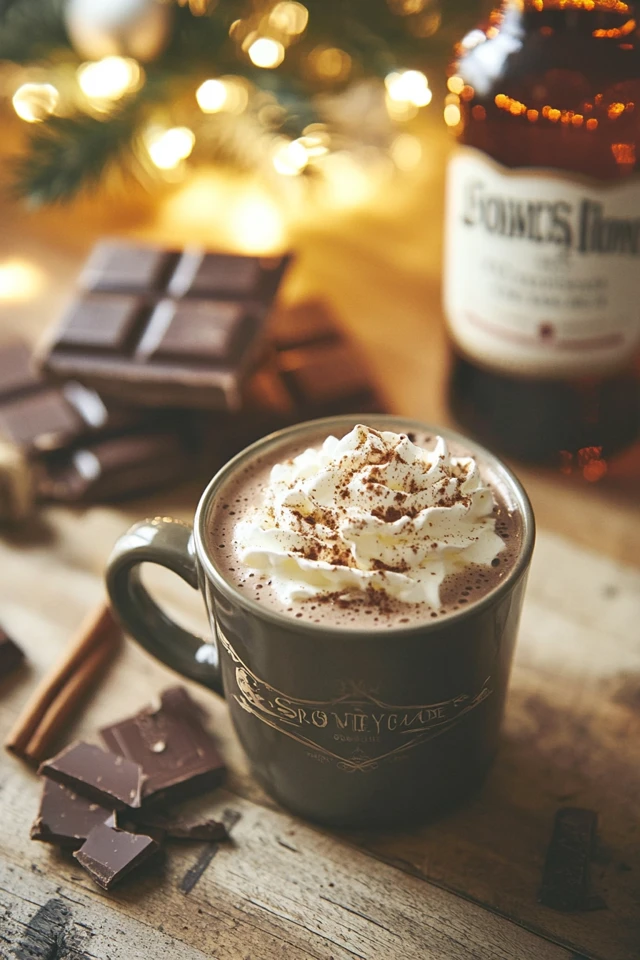 Spiked Hot Chocolate: A Boozy Winter Treat