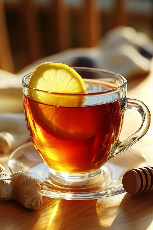 Lemon Ginger Honey Tea: A Sweet, Spicy Remedy