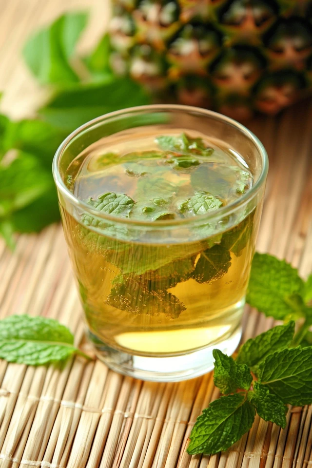 Pineapple Mint Tea: A Sweet, Tropical Herb-Infused Drink