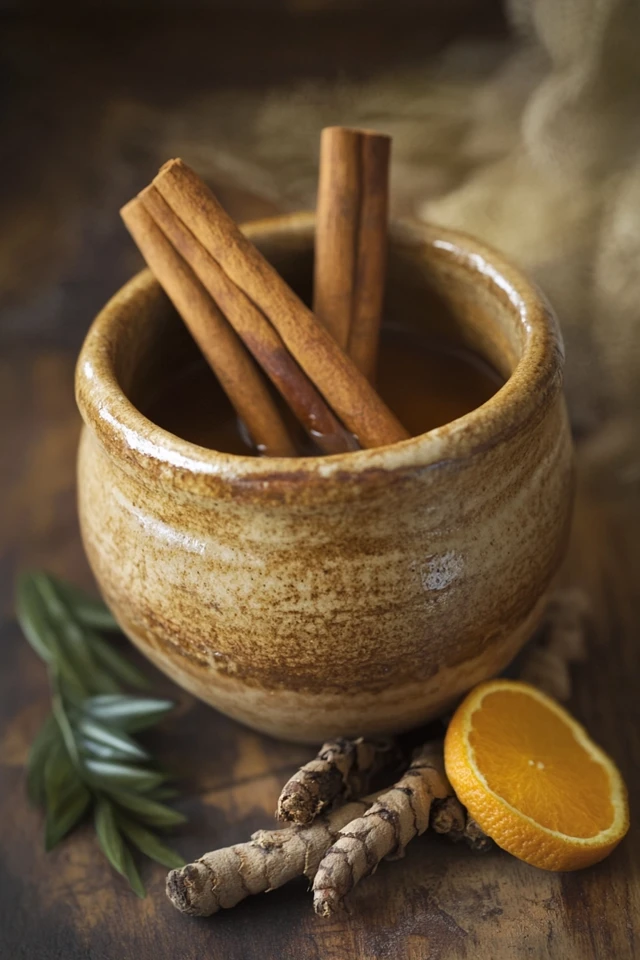 Turmeric Cinnamon Tea: A Spicy, Warm Infusion