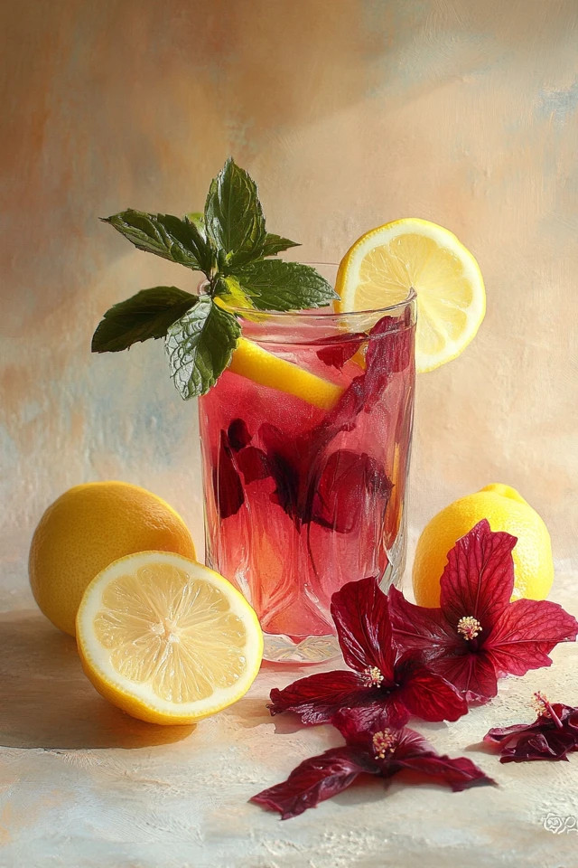 Hibiscus Lemonade Tea: A Tart, Refreshing Herbal Fusion