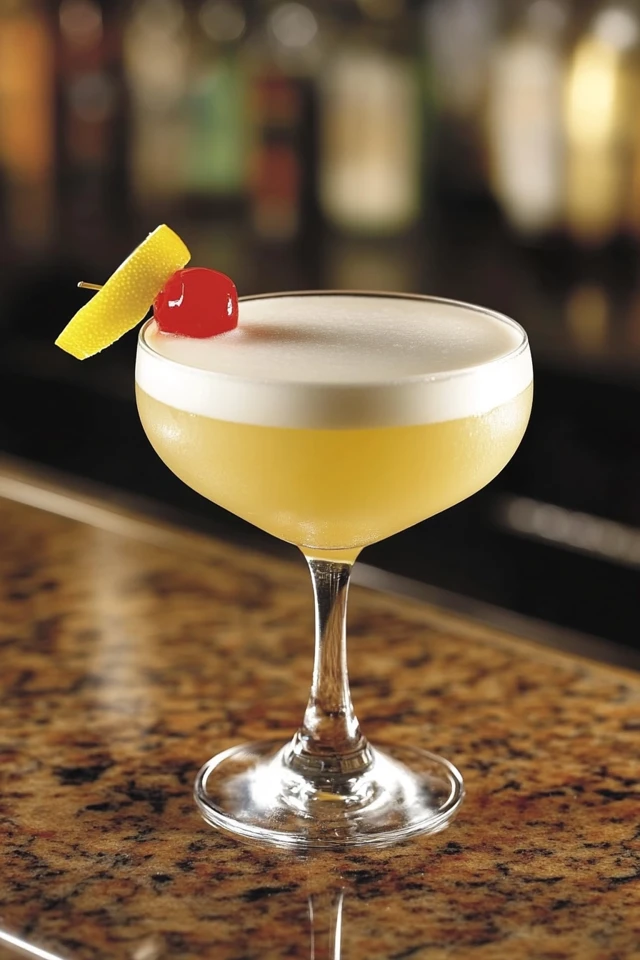 Classic Whiskey Sour: A Perfectly Balanced Cocktail