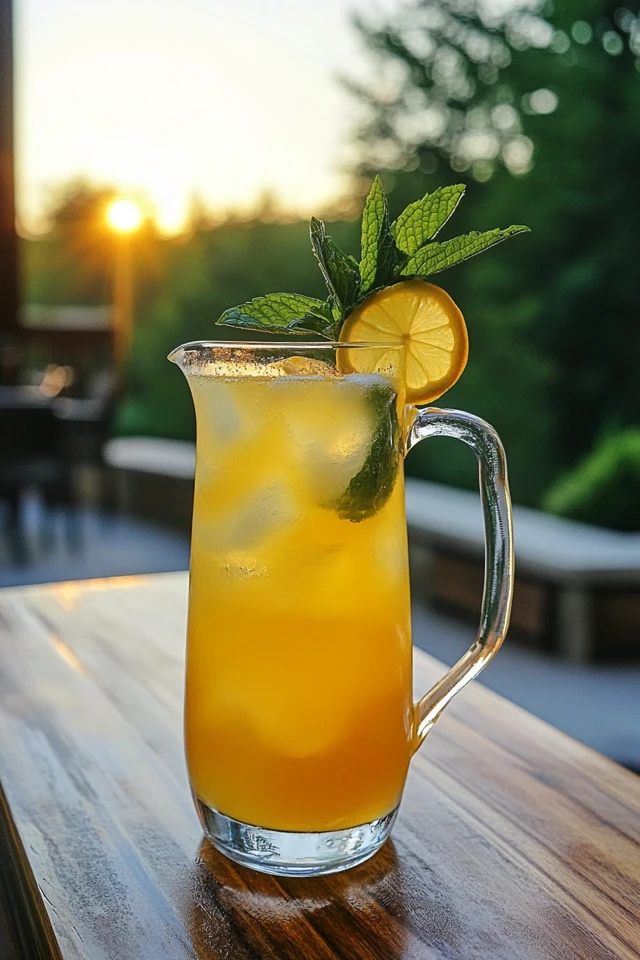 Whiskey Lemonade Punch: A Sweet and Sour Summer Punch