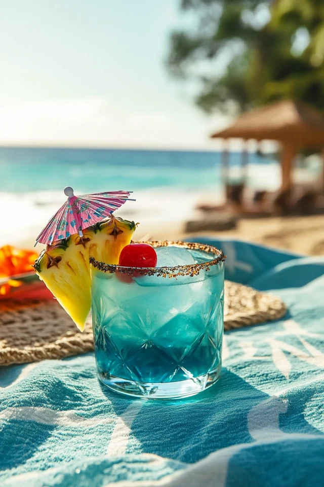 Blue Hawaiian Punch: A Colorful and Refreshing Tropical Drink