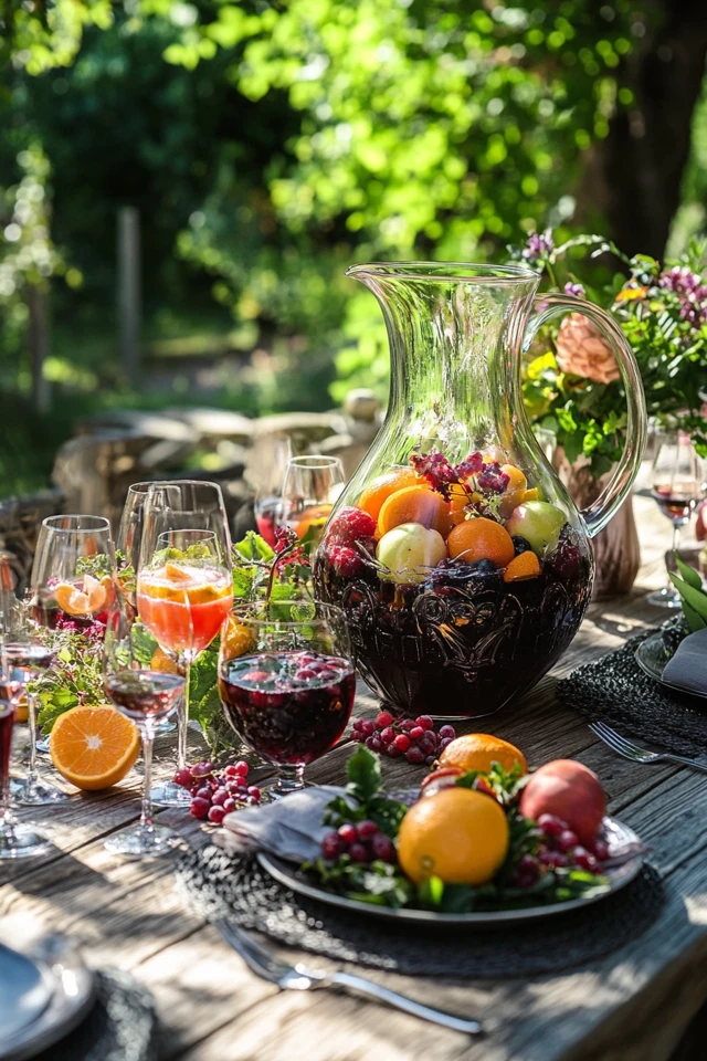 Sangria Punch: A Fruity and Wine-Based Cocktail