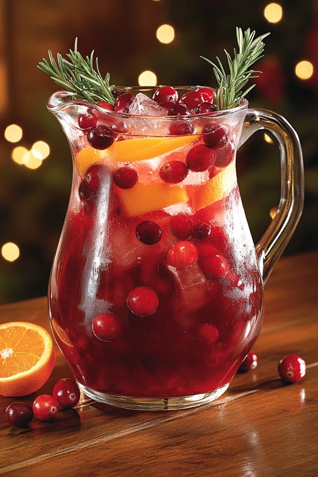 Cranberry Ginger Punch: A Tart, Sweet Holiday Punch