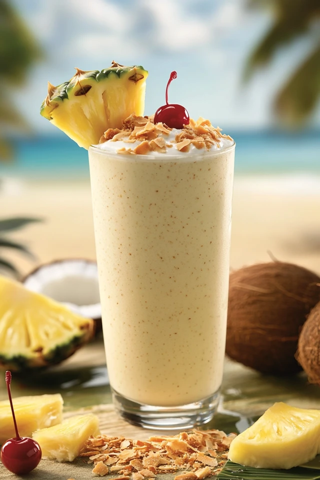 Pina Colada Protein Shake: Tropical Perfection Without the Rum