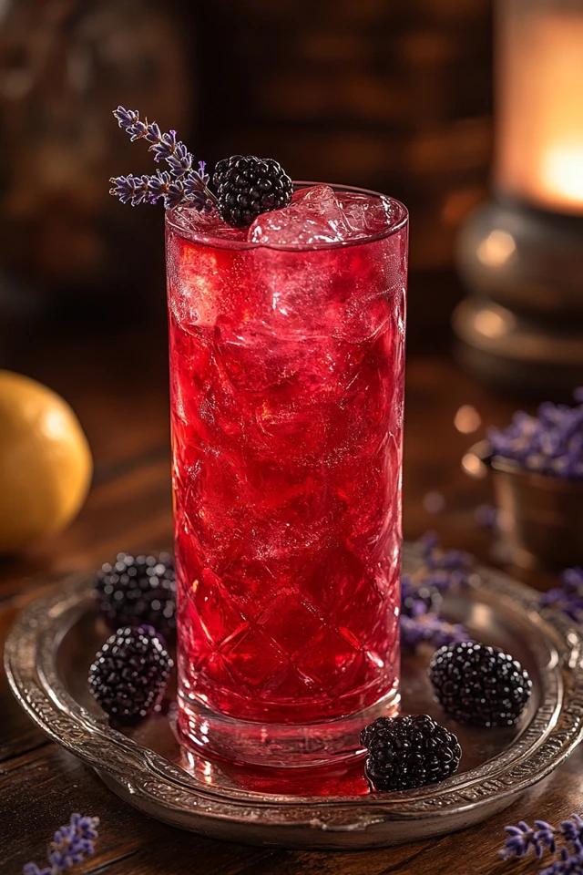 Blackberry Lavender Lemonade: A Sophisticated Mocktail