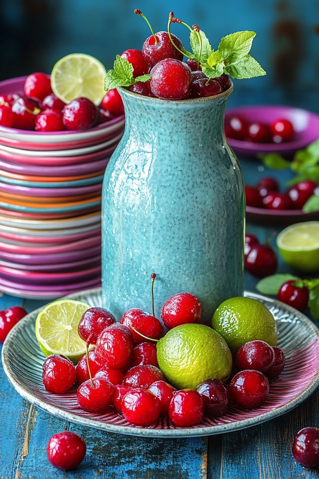 Cherry Limeade Punch: A Sweet and Tangy Party Drink