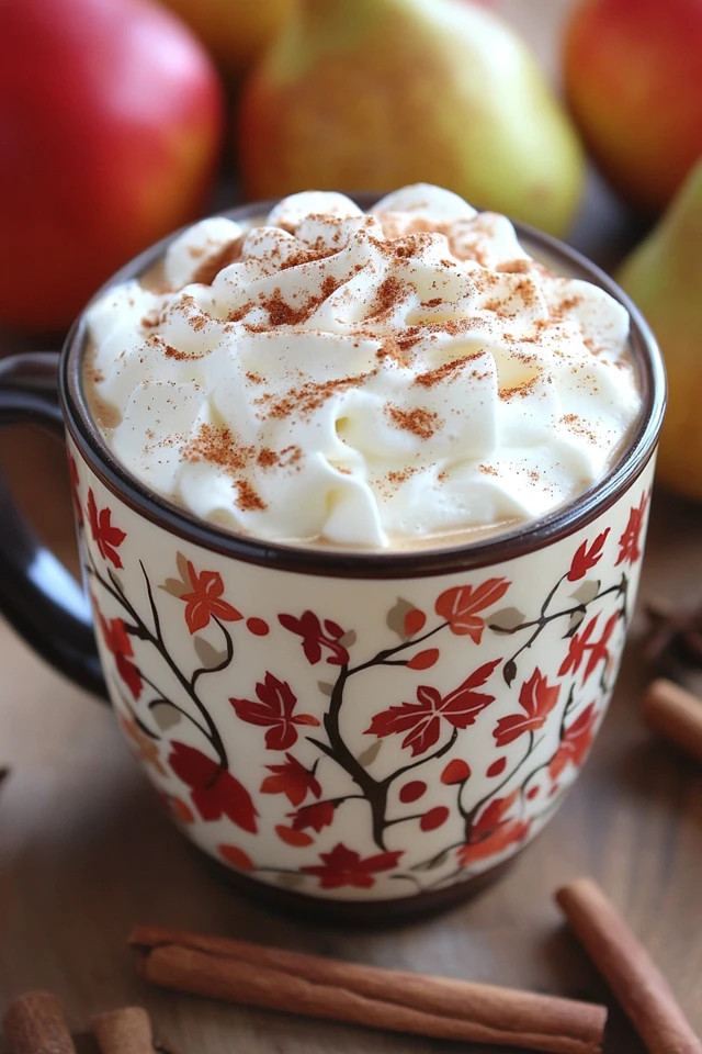 Spiced Pear Latte: A Sweet and Spicy Coffee Delight