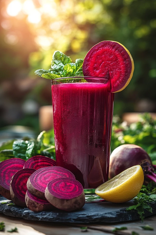 Lemon Beetroot Juice: A Bright, Earthy Power Boost