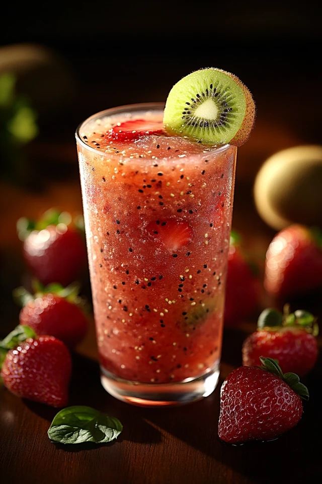 Strawberry Kiwi Juice: A Bright, Sweet Fusion