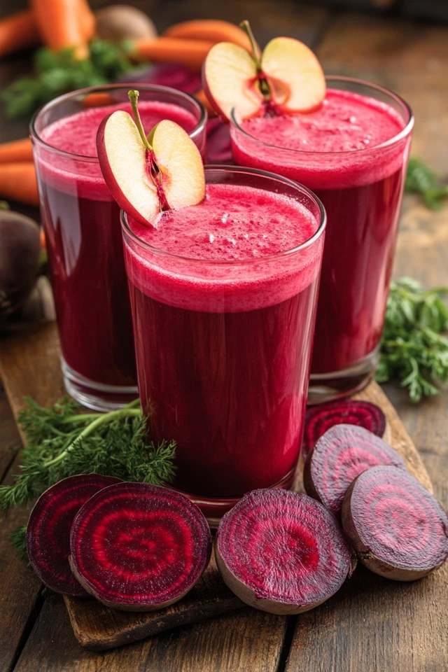 Apple Carrot Beet Juice: Sweet, Earthy, and Energizing