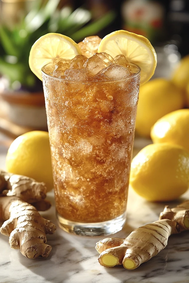 Lemon Ginger Infused Water: Sweet, Spicy, and Energizing