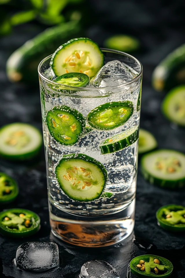 Jalapeño Cucumber Margarita: A Spicy Cool Sip