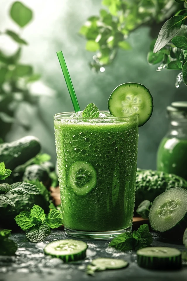 Cucumber Mint Protein Smoothie: A Cool, Refreshing Hydrator