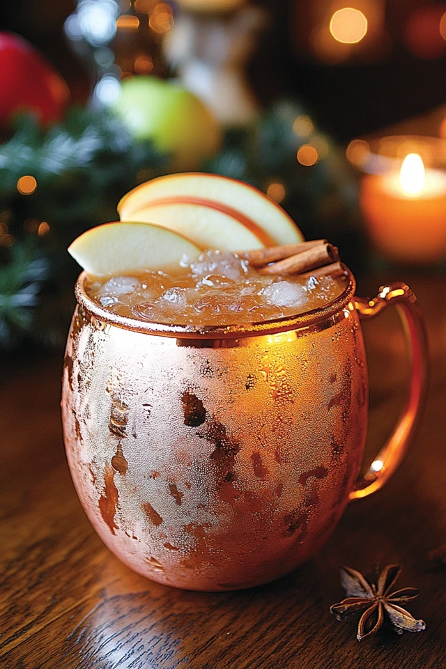 Spiced Apple Mule: Perfect for Fall Evenings