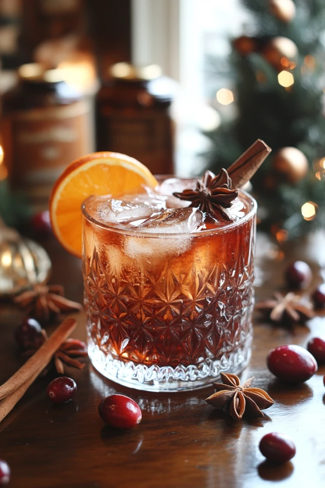 Spiced Apple Cranberry Punch: A Festive Crowd-Pleaser