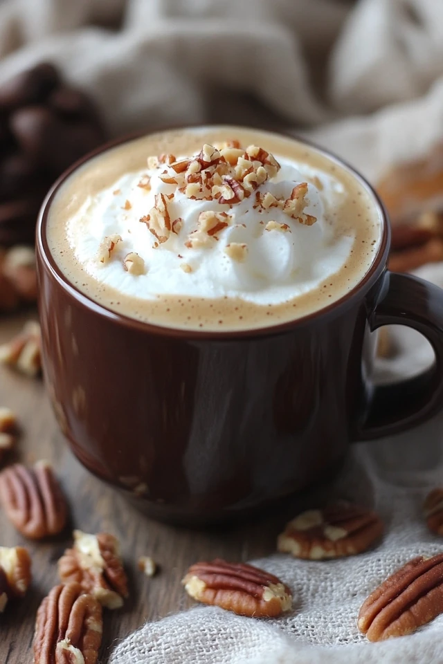 Pecan Caramel Latte: Nutty, Sweet, and Rich