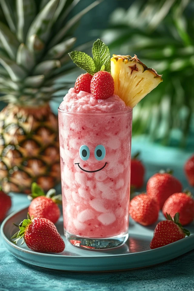 Strawberry Pineapple Protein Shake: A Sweet, Tropical Classic