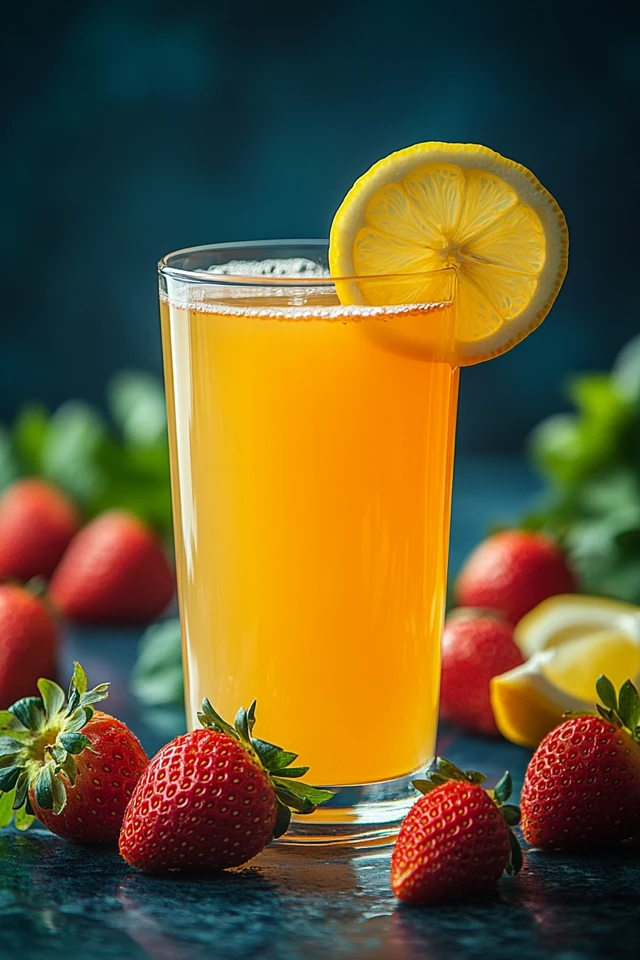 Strawberry Lemonade Juice: A Sweet, Tart, and Refreshing Drink