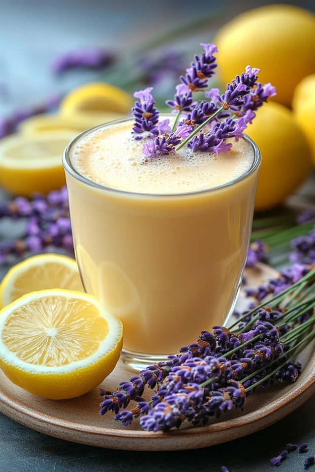 Lavender Lemon Cream Soda: Sweet and Floral